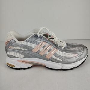 Vintage Adidas Titan Trainer Shoes womens 10 Training Silver Pink Deadstock